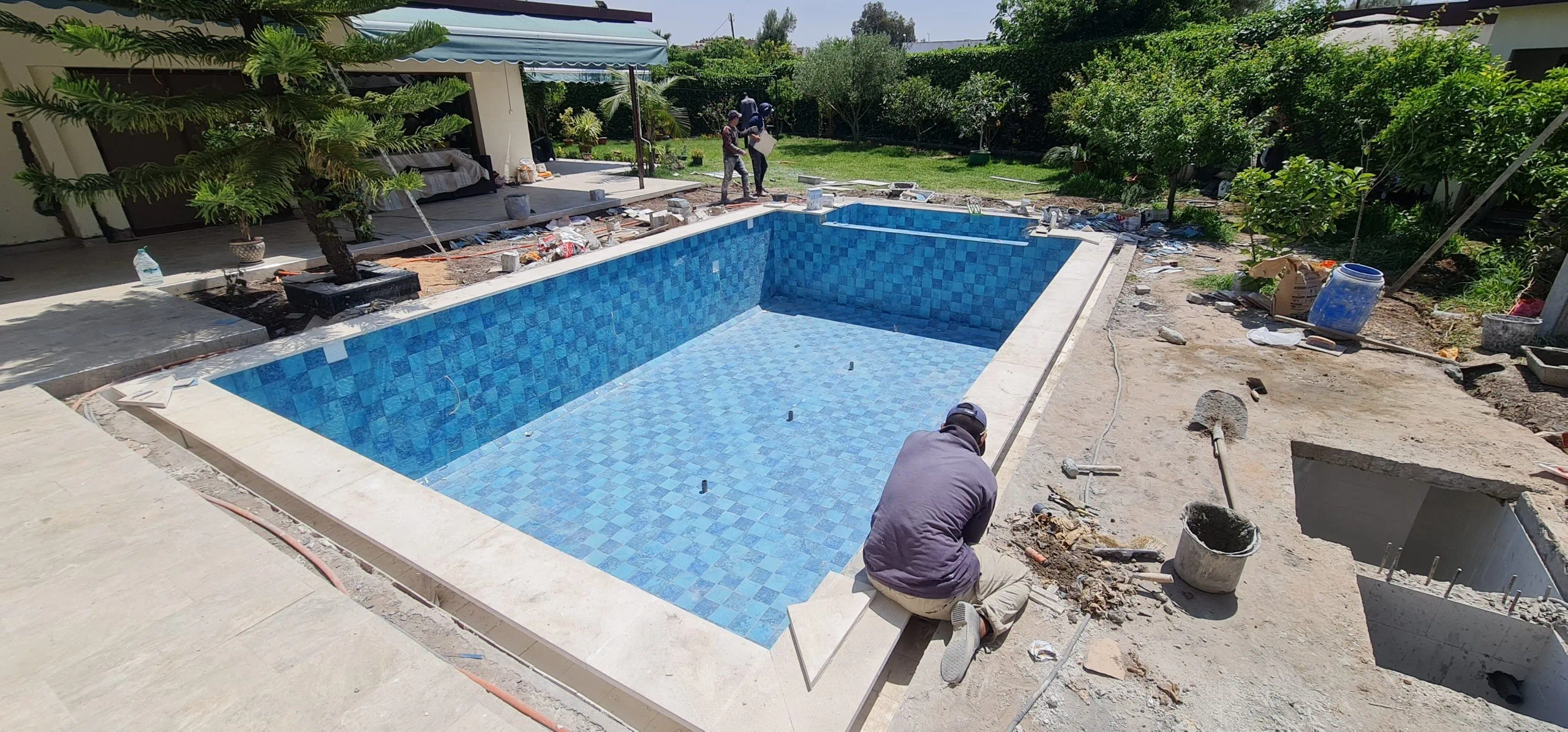 Construction de piscine
